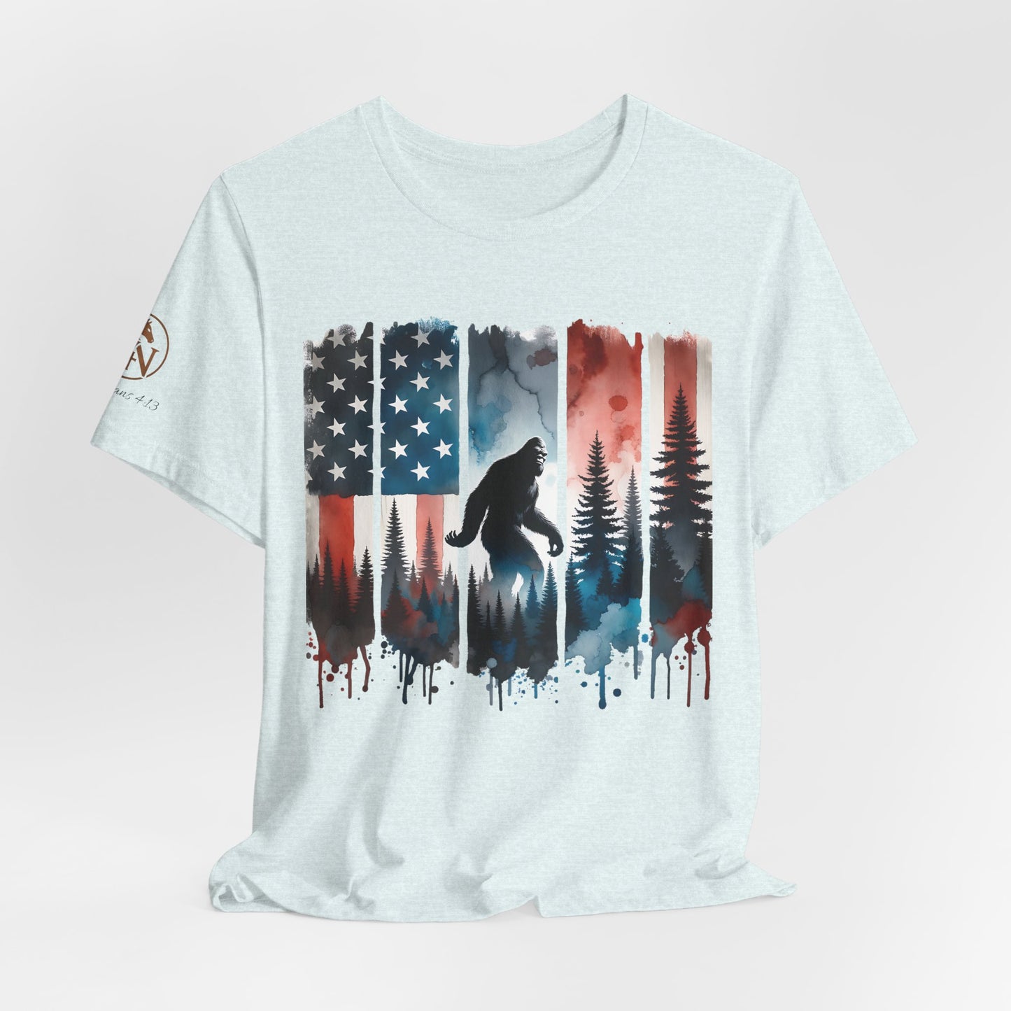 Squatchy & Proud! Unisex Jersey Short Sleeve Tee