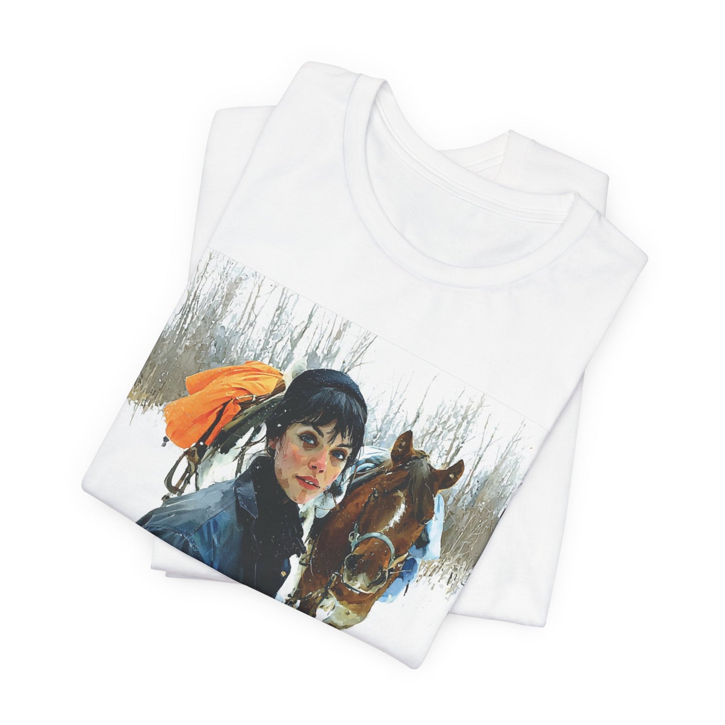 Equine Blizzard Bliss Unisex Jersey Short Sleeve Tee