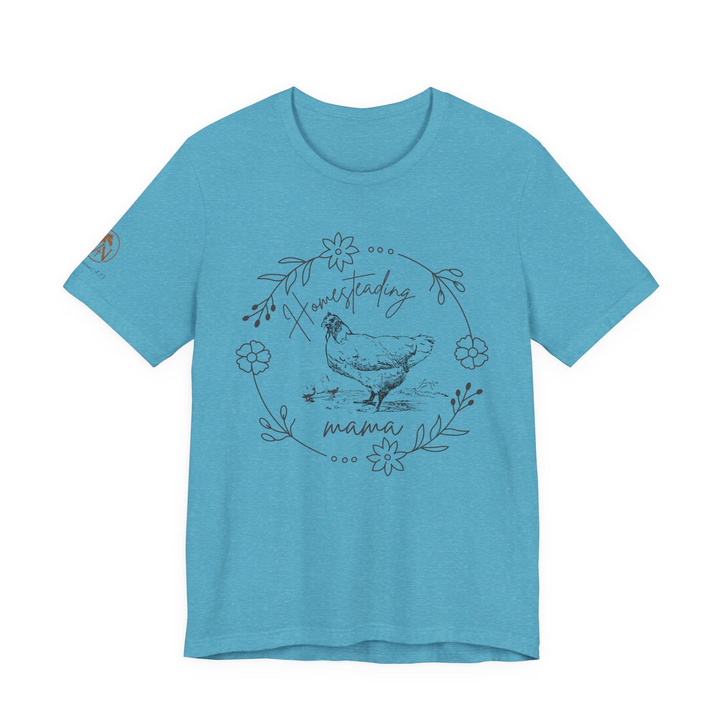 🐓🌿 Homesteading Mama Tee 🌿🐓 Short Sleeve Tee