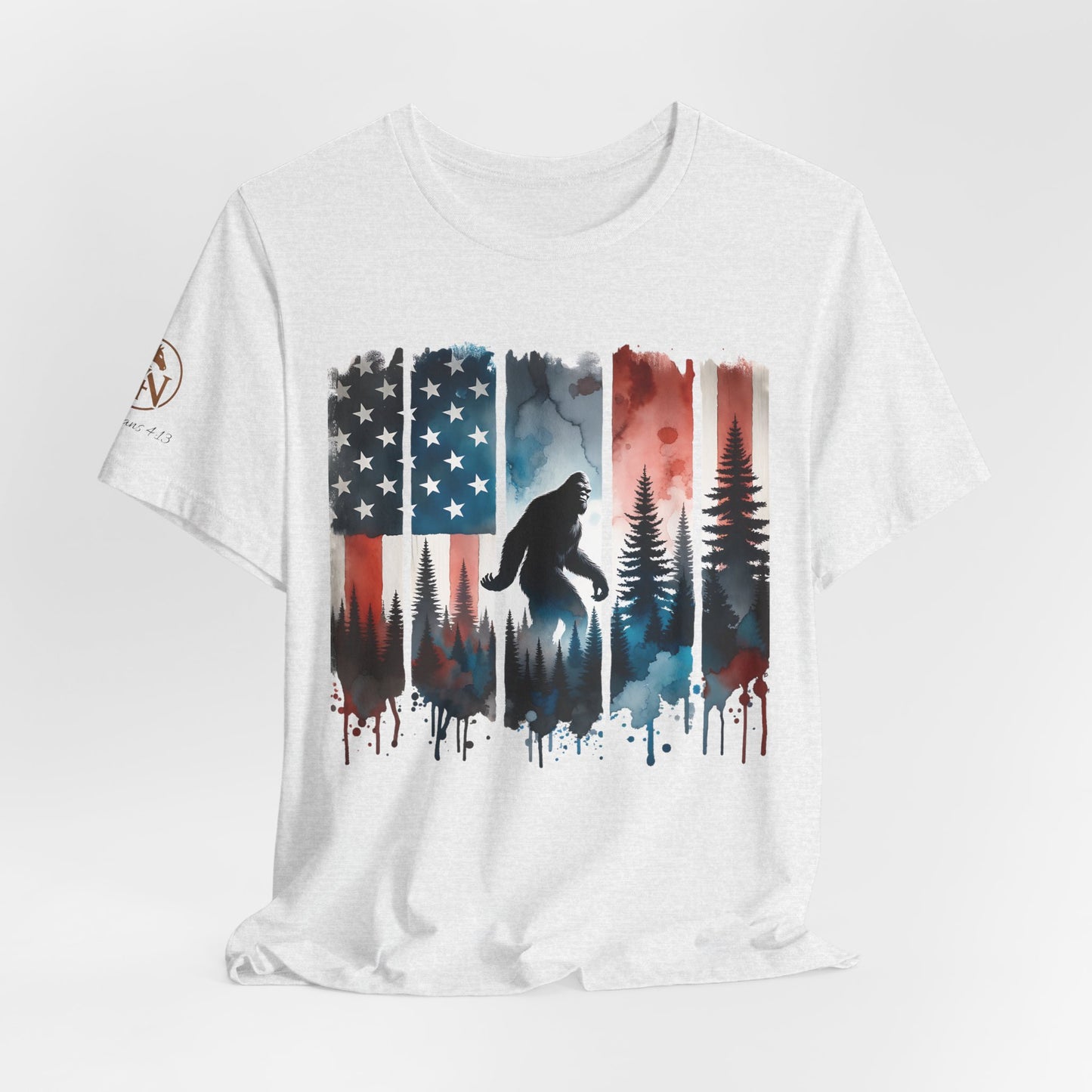 Squatchy & Proud! Unisex Jersey Short Sleeve Tee