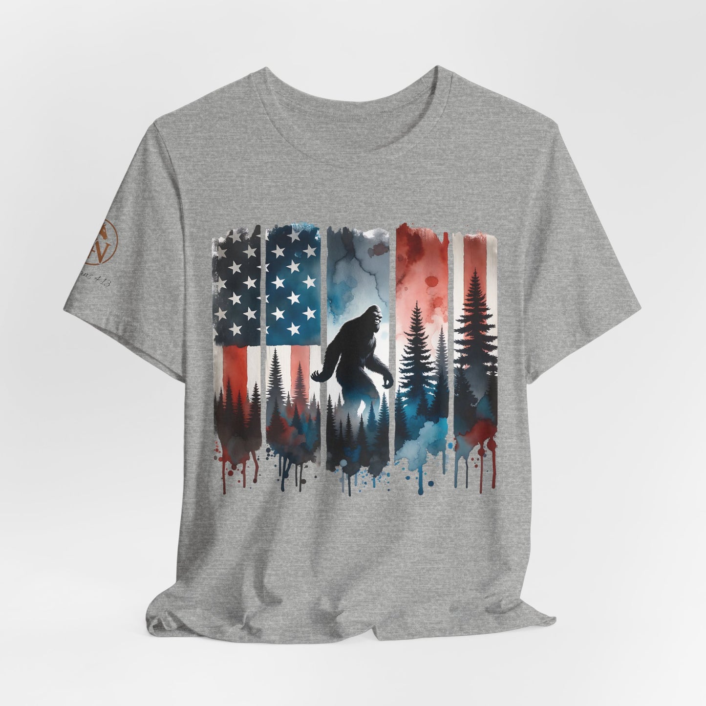 Squatchy & Proud! Unisex Jersey Short Sleeve Tee