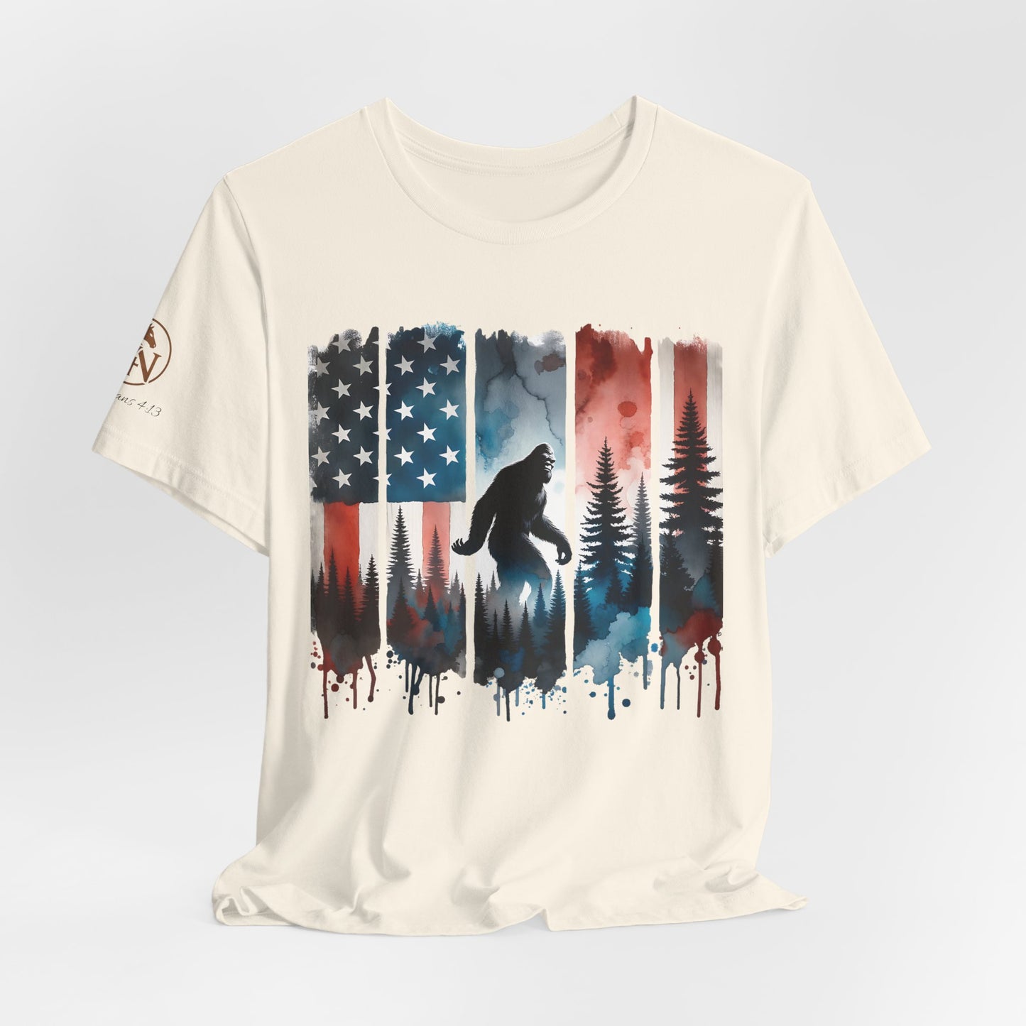 Squatchy & Proud! Unisex Jersey Short Sleeve Tee