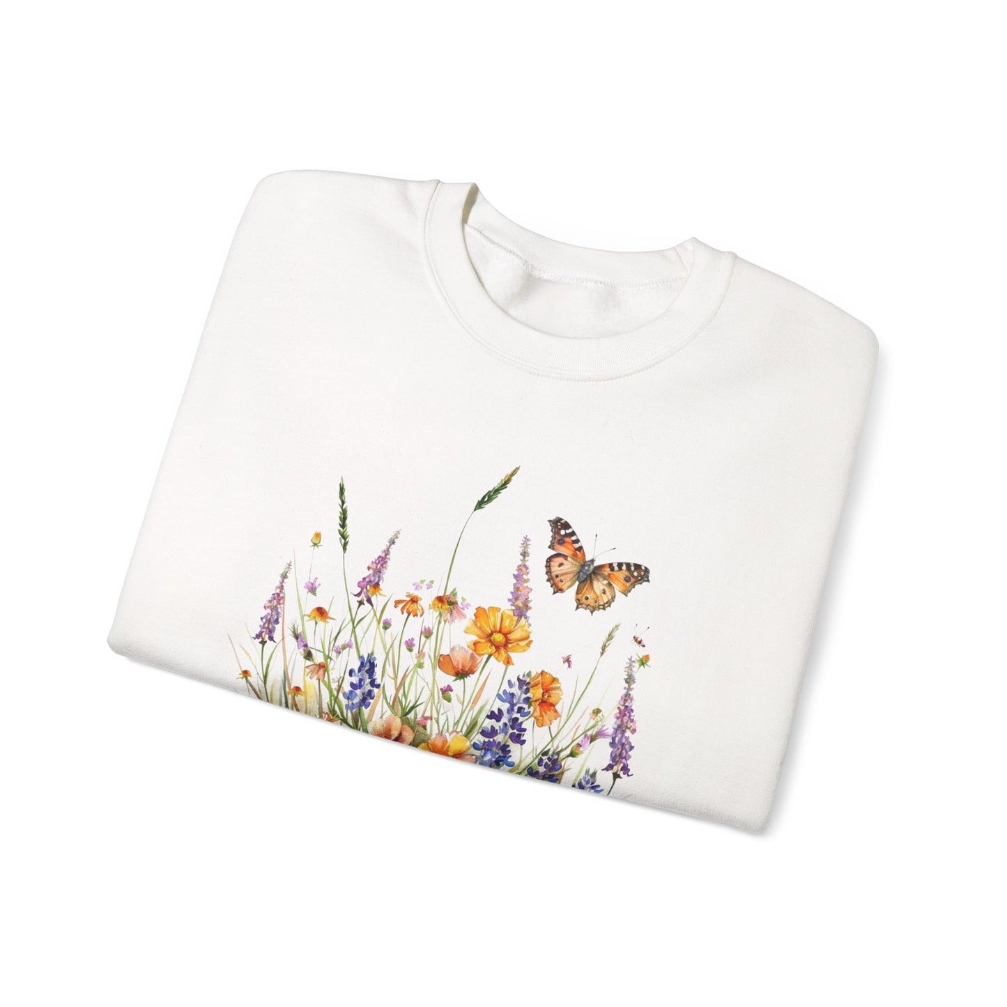 He Makes All Things Grow I 1 Corinthians 3:7 Unisex Heavy Blend™ Crewneck Sweatshirt